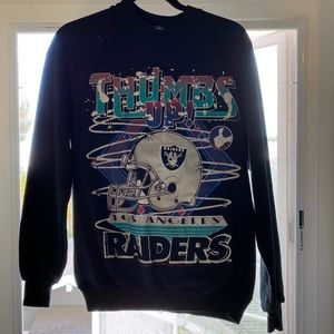 Rare Vintage Los Angeles Raider sweater